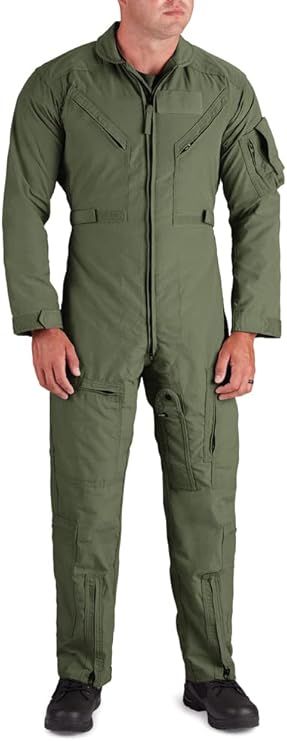 Propper Men's CWU 27/P Nomex Flight Suit, Freedom Green, 44 Regular