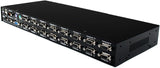 Linkskey Prima 16-Port USB/PS2 KVM Switch 19-Inch Rackmount 1U with OSD and Daisy Chain (LKV-9316)