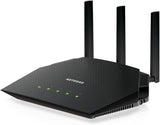 NETGEAR Nighthawk WiFi 6 Router (RAX36S) | 4-Stream Gigabit Router AX3000 Dual-Band Wireless Speed (Up to 3Gbps) Covers up to 2,000 sq. ft., 25 Devices | Includes 1-Year Armor Internet Security