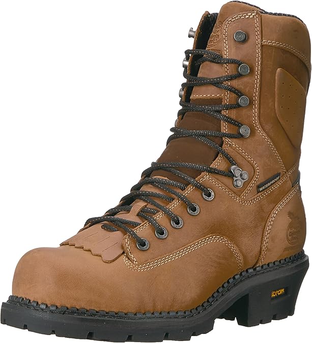 Georgia Boot GB00097 Men BRN 9" Work, Brown, 11.5