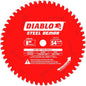Diablo D0854F 8" X54 Tooth Carbide Steel Very Thin Metals Circular Saw Blade NEW