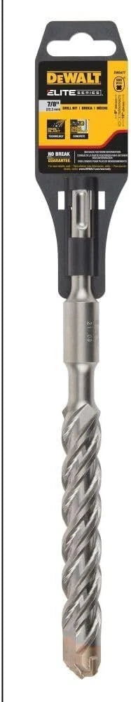 DeWalt DW5477 7/8" x 8" x 10" Rock Carbide 4 Cutter SDS+ Hammer Bit (K1)