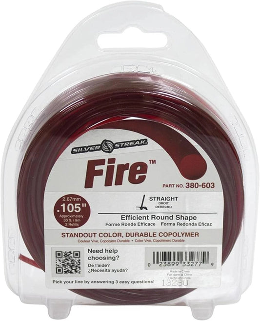 Stens 380-603 Silver Streak Trimmer Line 30-Foot by .105-Inch