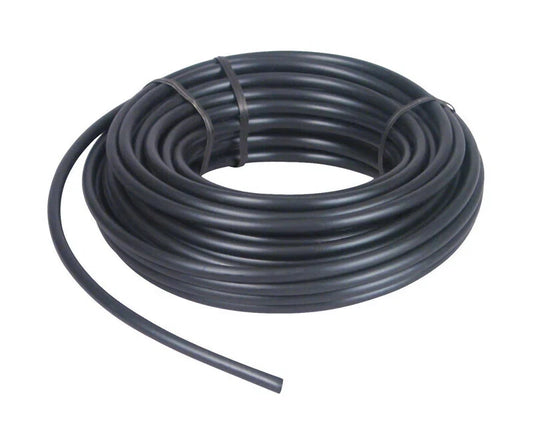 Rain Bird Black Plastic Drip Irrigation Emitter Tubing  1/4 in x 50 ft. (8 pcs)