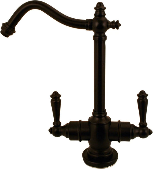 NEW - Westbrass D205-NL-12 Victorian Instant Hot/Cold Water Faucet, Oil Rubbed