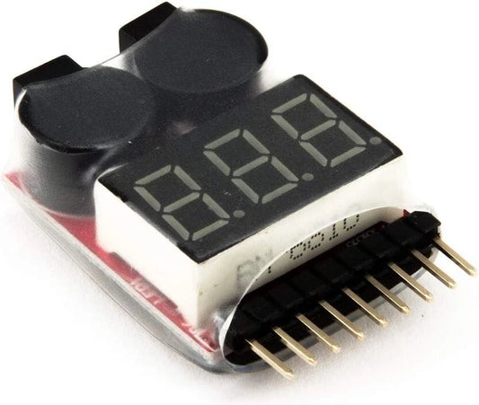 Dynamite DYNF0002 LiPo Voltage Checker Warning Alarm