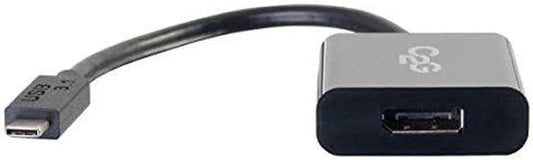 C2G USB C to DisplayPort Adapter Converter Black 29482 NEW