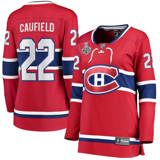NEW - Caufield #22 '21 Stanley Cup Fanatics Home Jersey - 2XL - FREE SHIPPING