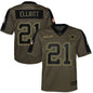 Nike Ezekiel Elliott #21 Salute to Service NFL Dallas Cowboys Jersey Mens Size S