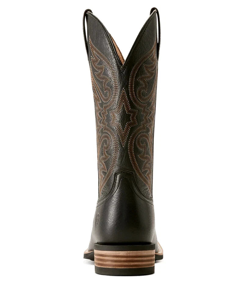 Ariat Men's Black Carbon Ricochet Cowboy Boot Size 13