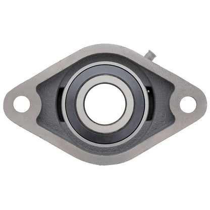 [Qty.2] UCFT207-20 2-Bolt Flange Bearing Unit w/ Set-Screw Lock [1-1/4" Bore]