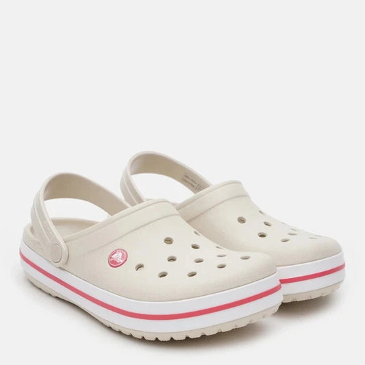 Unisex Crocs Adult Crocband Clog Stucco/Melon Men 9/Women 11