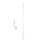 Chemglass 10mm O.D. Stirrer Shaft, Polished, Button Style, 600 OAL - CG-2079-03