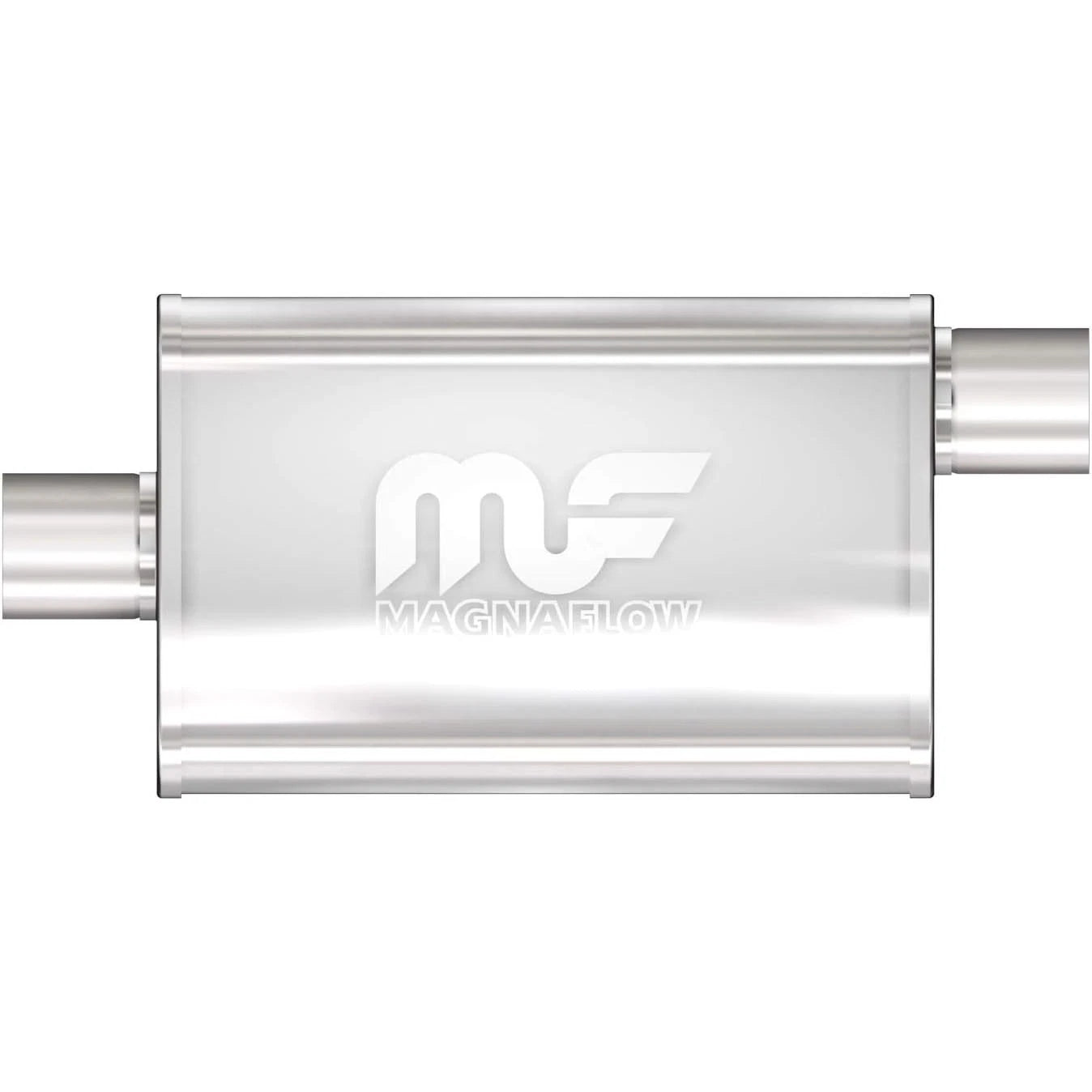 MagnaFlow Performance Exhaust Muffler 11225 Stainless Steel, Satin Finish