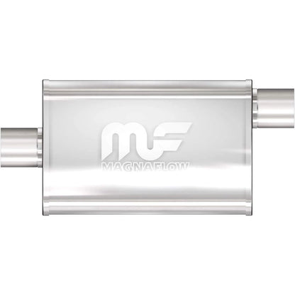 MagnaFlow Performance Exhaust Muffler 11225 Stainless Steel, Satin Finish