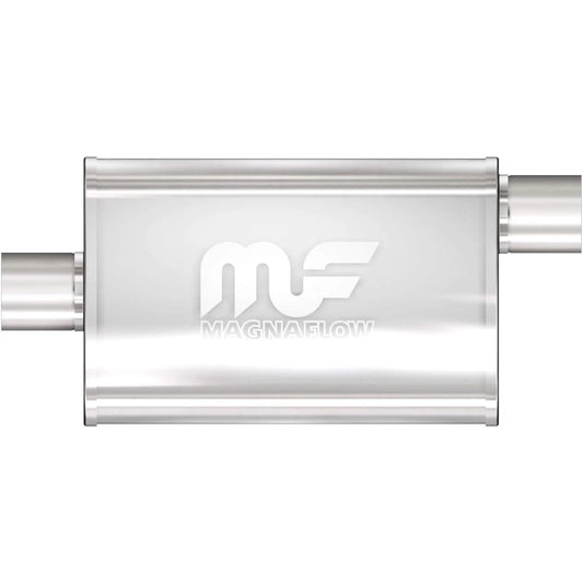 MagnaFlow Performance Exhaust Muffler 11225 Stainless Steel, Satin Finish