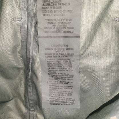 Army Cold Weather Trousers Universal Digital Camouflage Cargo Waterproof Pants