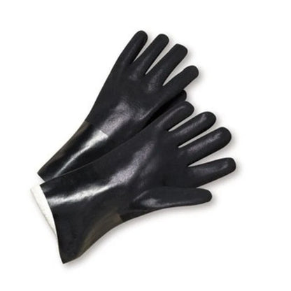 NEW Rough Grip Jersey Lined PVC 12" Gloves - J1027RF - 12 Pack