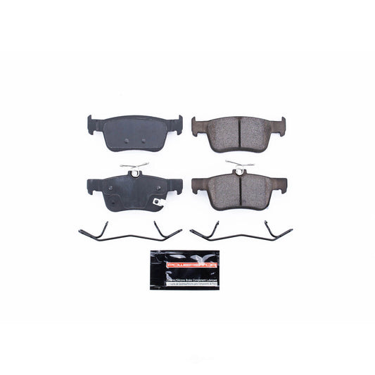 PowerStop Z231878 Disc Pads and Brake Shoes - Disc Brake Pad Set, Rear