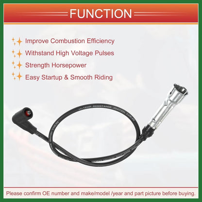 Magnecor Rolls Royce/Bentley 6.75i ltr V8 1990-94 Twin Distributor & Coil Leads