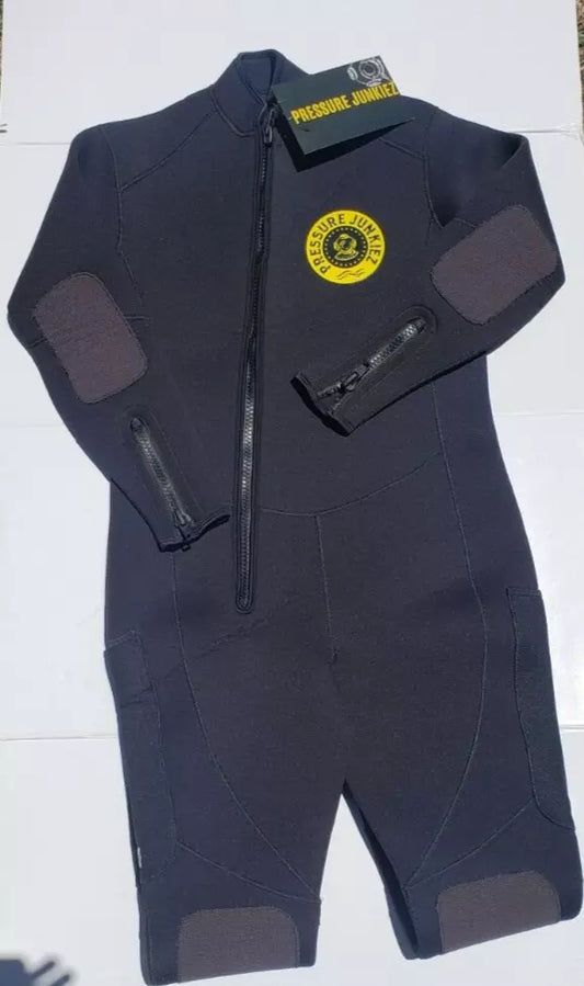 Pressure Junkiez Wetsuit - All Black