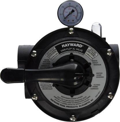Hayward SP0714T Vari-Flo Control 1-1/2" FIP Top Mount Multiport Valve
