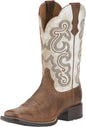 ARIAT 11" Quickdraw Calf Width Full Sandstorm/Distressed White Womens US9.5 Wide