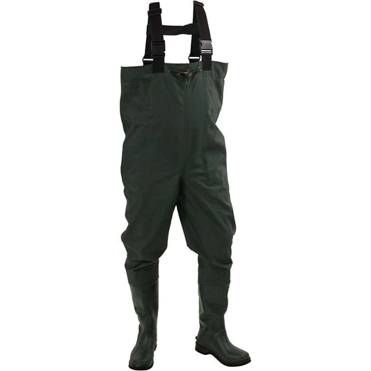Frogg Toggs Cascades 2-ply Poly/Rubber Bootfoot Chest Wader - 2715343 - Size 13