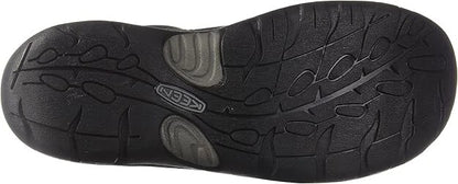 KEEN Women's Presidio 2 Leather Low Height Oxfords Black/Steel Grey Size 5 Med
