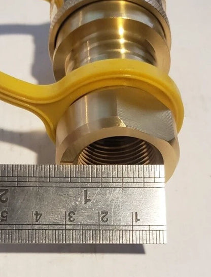 NEW - Gas Quick Connector Solid Brass Fitting KJ005 - FREE SHIPPING