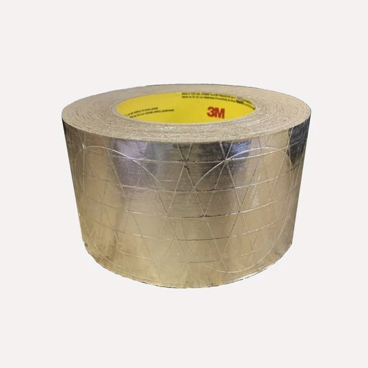 3M Roll Of UL Tape W/500 Aluminum Duct Tape, 4 Inch Tape Disc