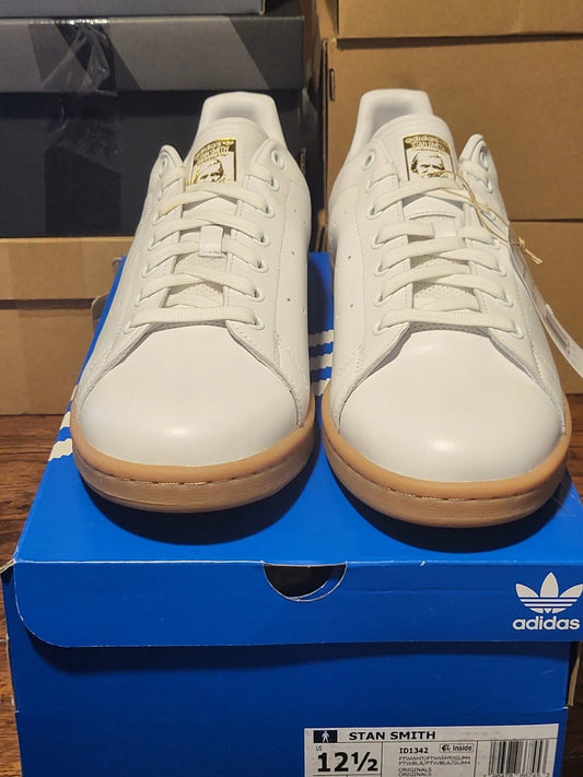 Adidas Stan Smith Shoes cloud white / gum ID1342 Size 12.5