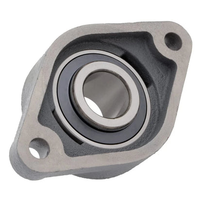 [Qty.2] UCFT207-20 2-Bolt Flange Bearing Unit w/ Set-Screw Lock [1-1/4" Bore]