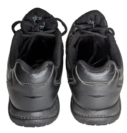 Size US 6.5 - AVIA Black Slip Resistant WOMEN'S ATHLETIC SHOE - AVIA-325WW