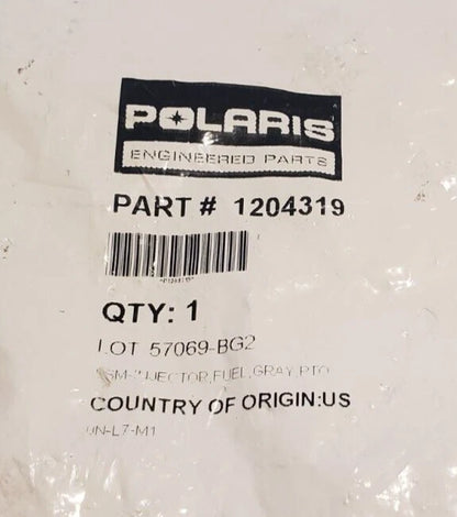 NEW Polaris 1204319 Fuel Injector + Harness Gray PTO - FREE SHIPPING
