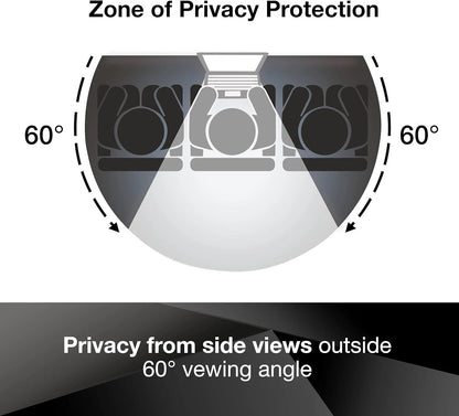 3M Frameless Blackout Privacy Filter for 24" Widescreen Flat Panel Monitor, 16:1