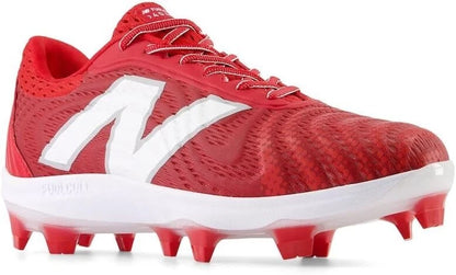 New Balance Men's FuelCell 4040 V7 Molded, Team Red/Optic White, Med. Size 6.5