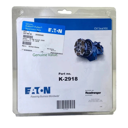 K2918 New Genuine Eaton Fuller OIL SEAL KIT - OEM K-2918