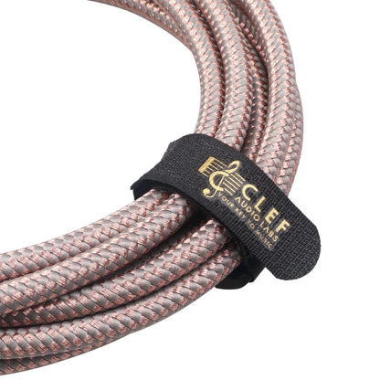 Clef Audio Labs XLR Male to XLR Female,  Copper Braided -15FT-1PK