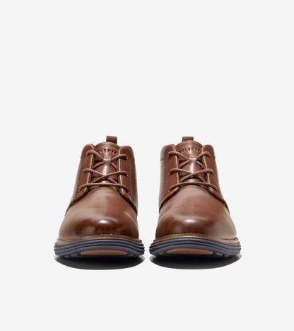 Cole Haan Mens C37594 Brown Solid Leather Derby Shoes 10.5 Medium (D) BHFO 9780