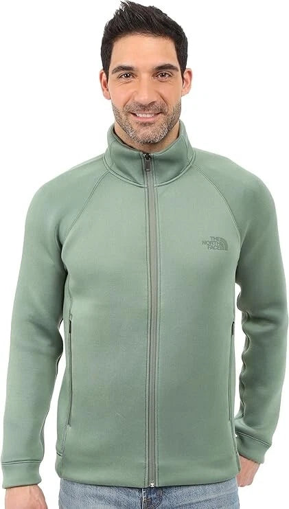 The North Face Upholder Full Zip Duck Green Heather Outdoor / Core Size 2XL