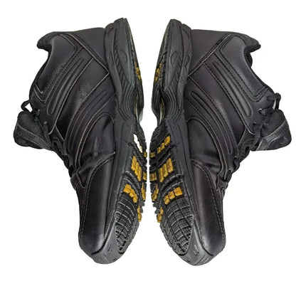 Size US 6.5 - AVIA Black Slip Resistant WOMEN'S ATHLETIC SHOE - AVIA-325WW