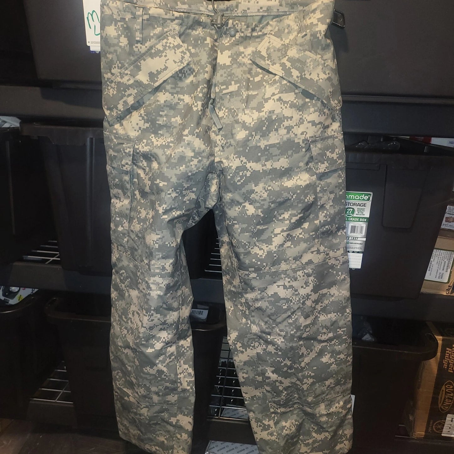 Army Cold Weather Trousers Universal Digital Camouflage Cargo Waterproof Pants