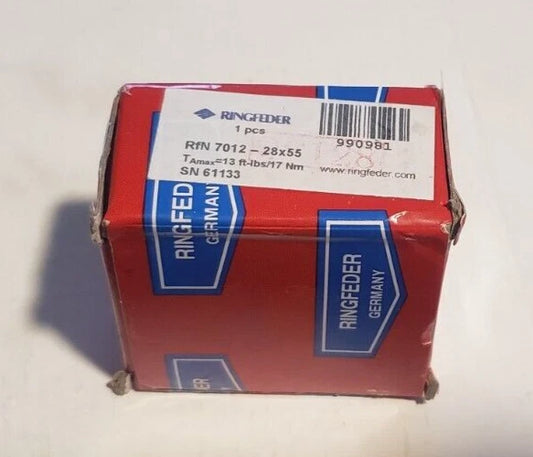 NEW RINGFEDER LOCKING ASSEMBLY RFN 7012 - 28mm x 55mm - 990981 - FREE SHIPPING