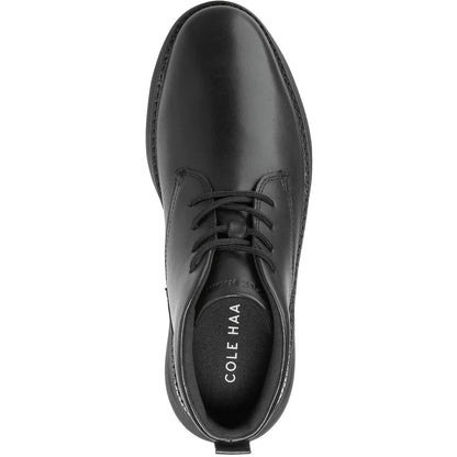Cole Haan Mens C40298 Black Solid Derby Shoes 8.5 Medium (D)
