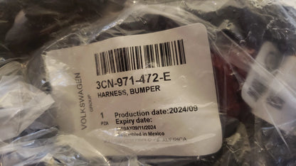 NEW - Genuine Volkswagen 3CN-971-472-E Bumper Harness