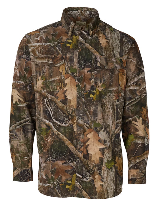 RedHead Tec-Lite Long-Sleeve Woven Shirt for Men - TrueTimber Kanati - XL