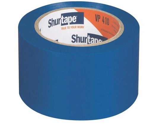 NEW - Shurtape VP-410 Vinyl Film Tape - 2" x 36 yd. - Dark Blue