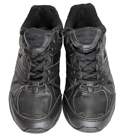 Size US 6.5 - AVIA Black Slip Resistant WOMEN'S ATHLETIC SHOE - AVIA-325WW