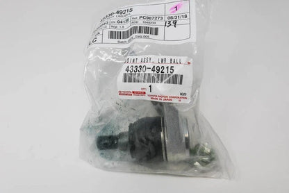 Genuine Toyota Suspension Ball Joint (Left Right Front Lower) 43330-49215